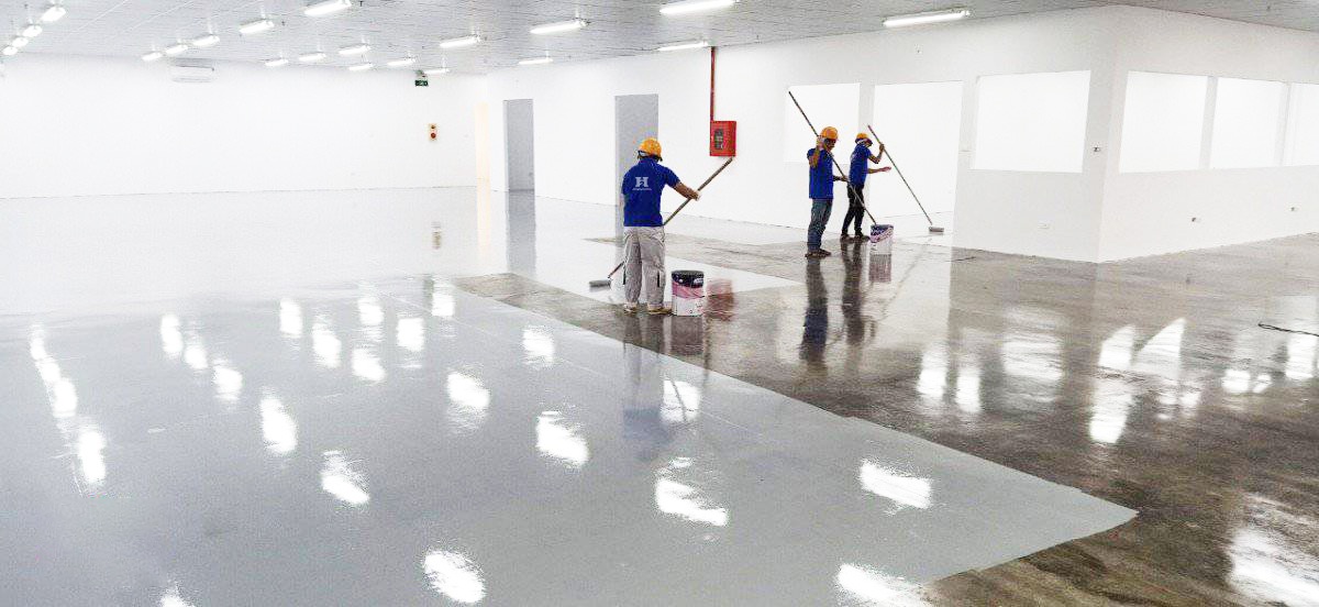 Thi công hoàn thiện hệ sàn xây dựng